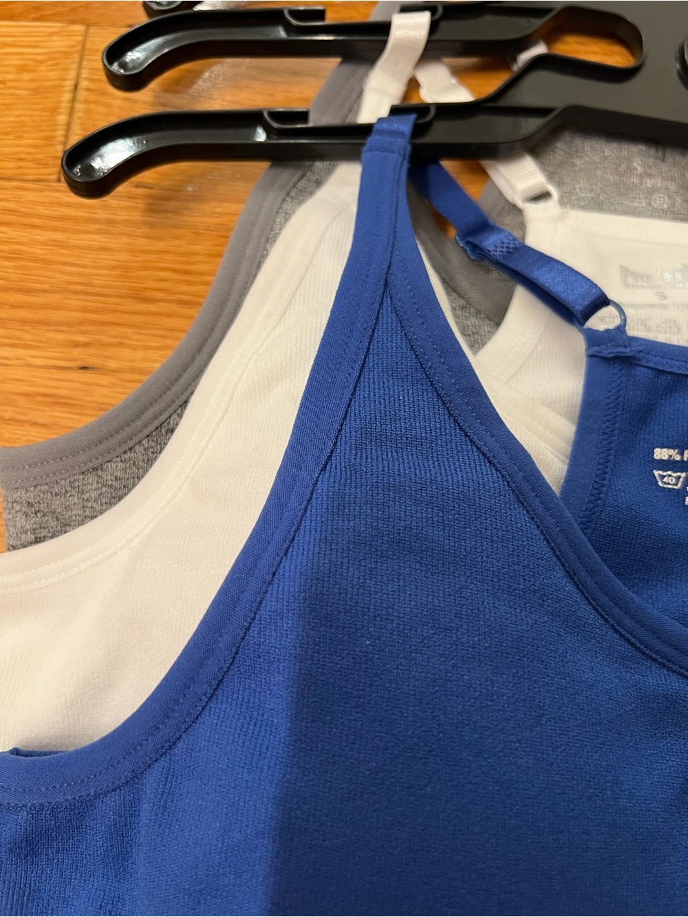 Pro-fit Ribbed Tank Top 3 Pack - Picture 2 of 6